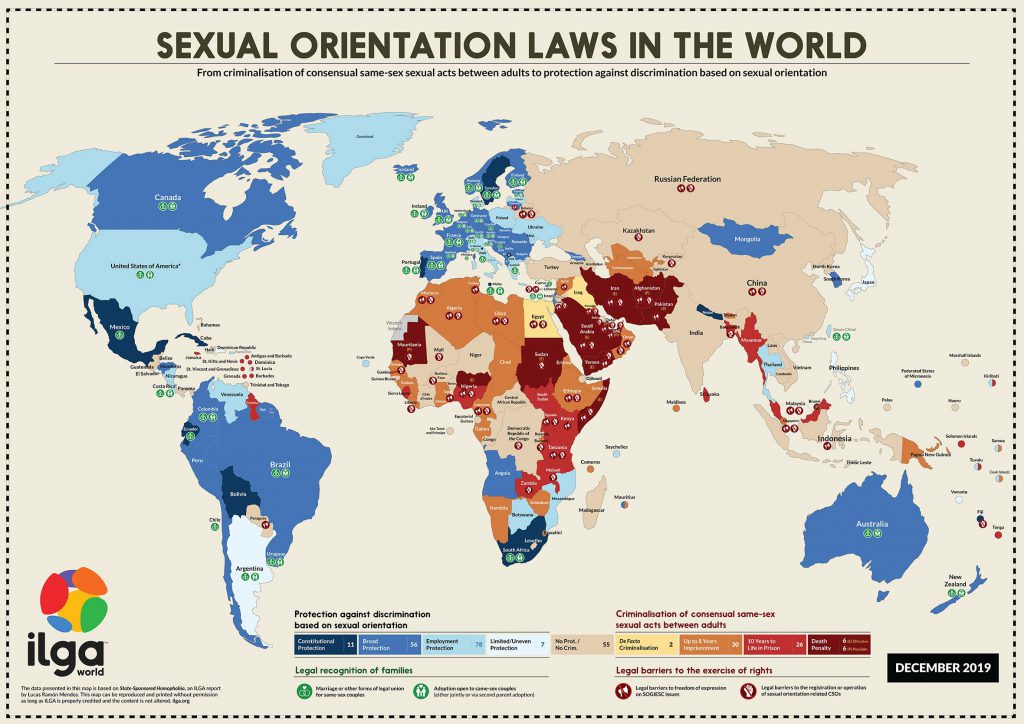 Homosexuality Map