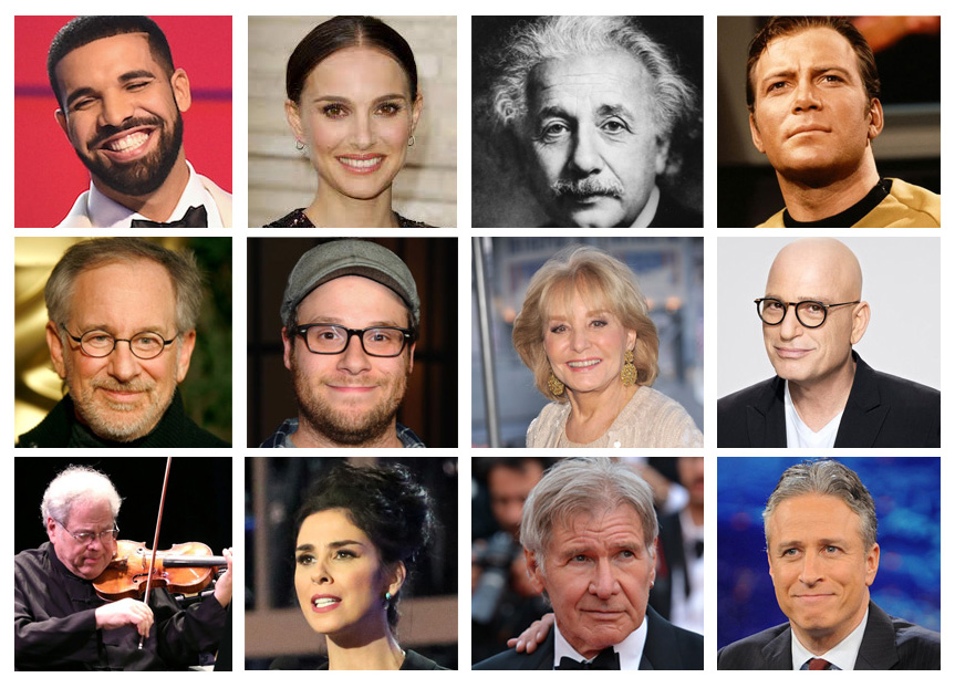 Do all Jews look alike? Can you name the celebrity?