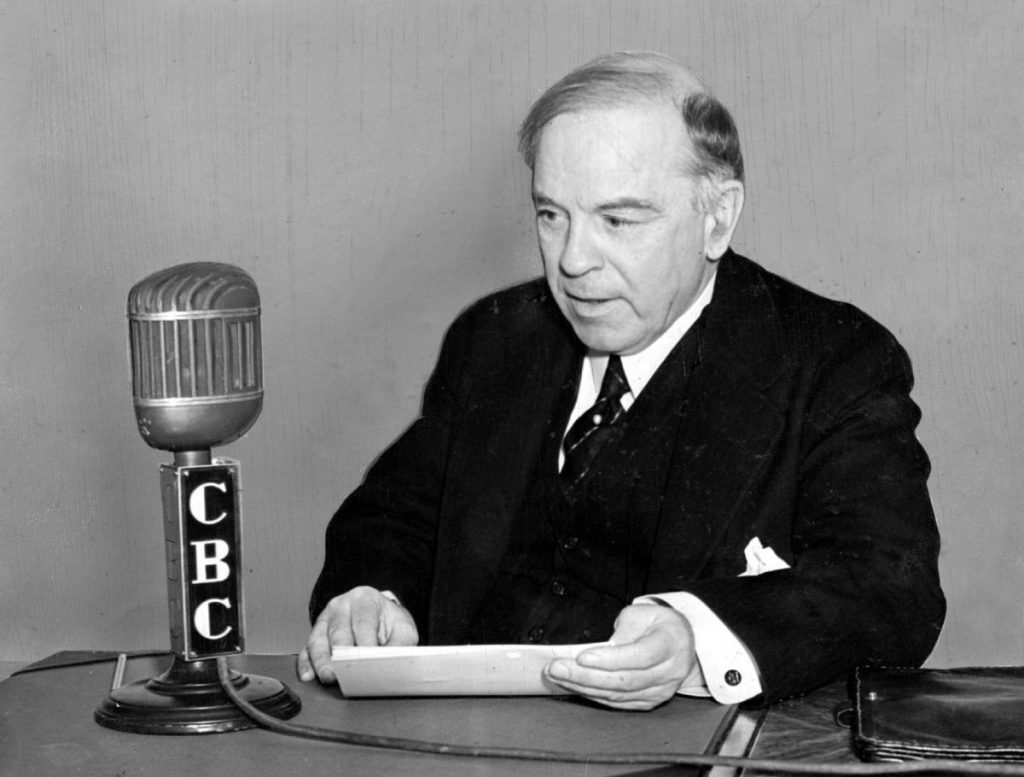 Le premier ministre Mackenzie King, 1940