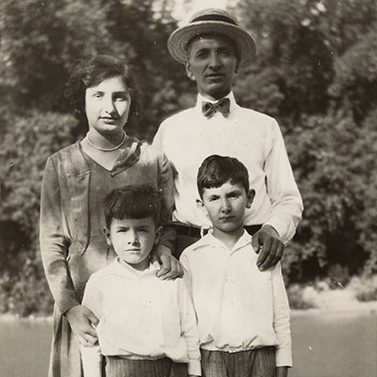 Photo of Eliseo Orlando and family 1930s