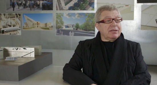 Daniel Libeskind, world-renowned architect, discusses the importance of human rights monuments and memorials