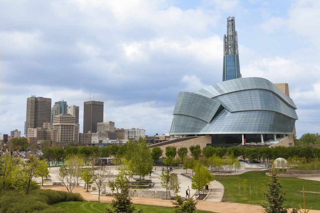 Le Musée canadien pour les droits de la personne (MCDP) Winnipeg, Canada
