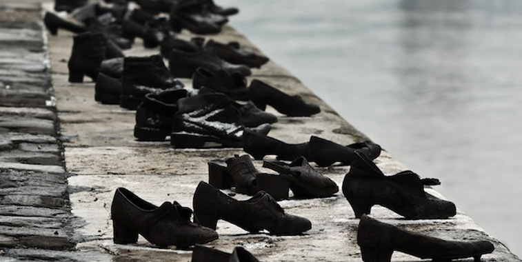 Shoes on the Shores of the Danube, Budapest, Hungary